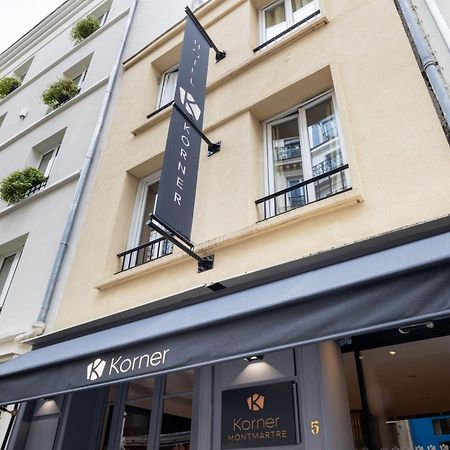 Korner Montmartre Hotell Paris Eksteriør bilde