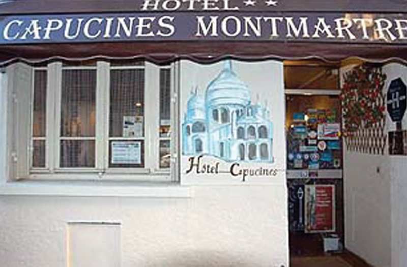 Korner Montmartre Hotell Paris Eksteriør bilde
